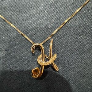 H Monogrammed Helzberg Necklace